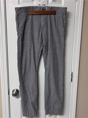 J. Crew Men’s 484 Slim-fit chino pant in stretch slub cotton blend